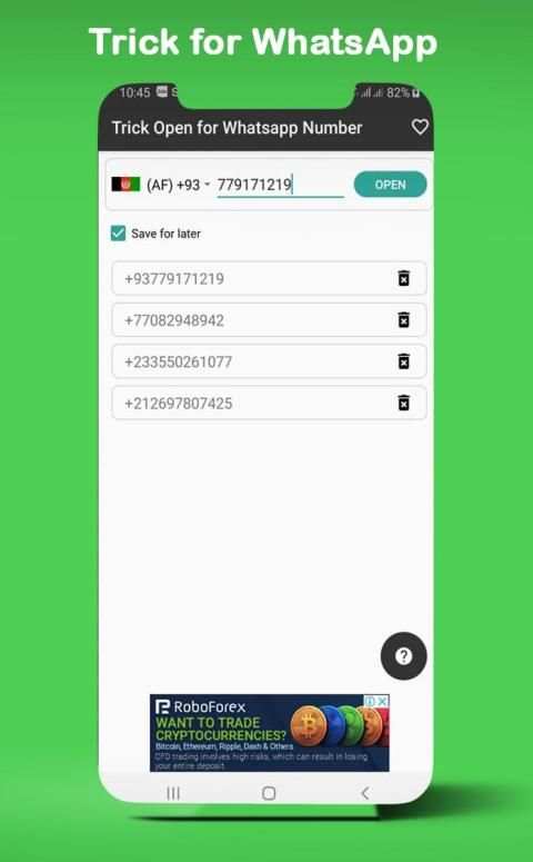Free Trick tool for Whatsapp messenger screenshot 3