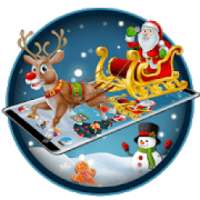 Selamat Natal Santa tema