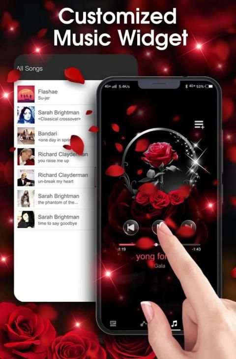 Rose Launcher - HD Live Wallpapers, Themes, Emojis screenshot 4