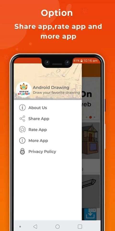 Drawing App - Pencil, Color Picker, Eraser & etc स्क्रीनशॉट 3