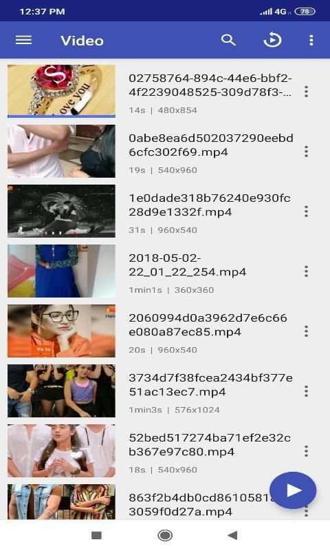 Video x player स्क्रीनशॉट 5