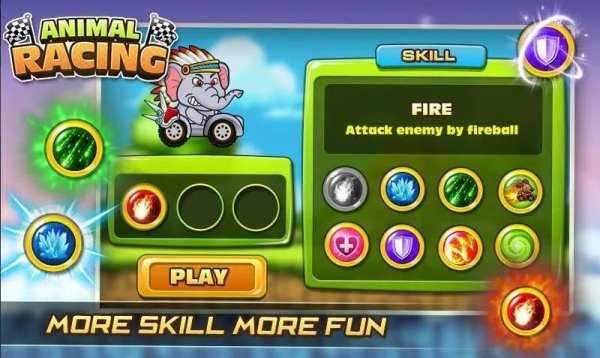 Animal Buggy Racing - Jungle Racing Track screenshot 1