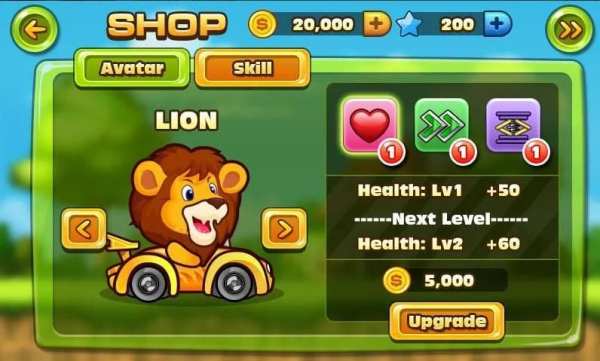 Animal Buggy Racing - Jungle Racing Track स्क्रीनशॉट 3