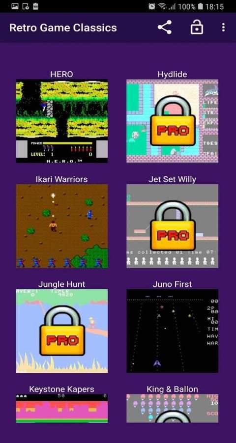 Retro Game Classics screenshot 7