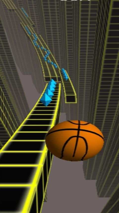 Basketball Balance Ball 3D स्क्रीनशॉट 2