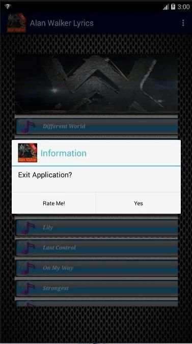 Lagu Alan Walker HD MP3 Offline + Lirik screenshot 3