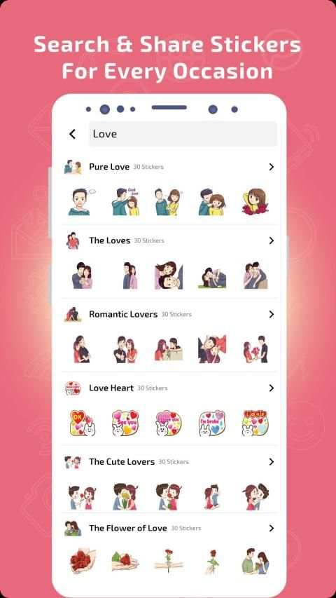 Stickerly: Stickers for WhatsApp - WAStickerApps स्क्रीनशॉट 5