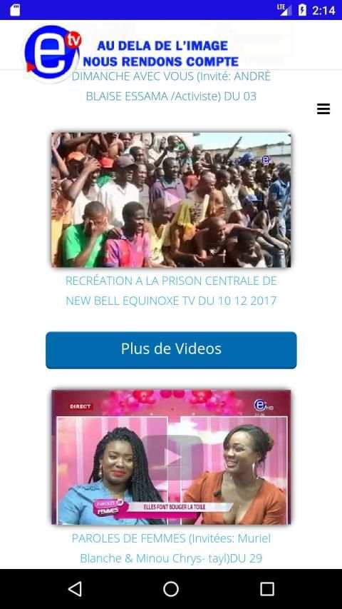 EQUINOXE TV screenshot 5