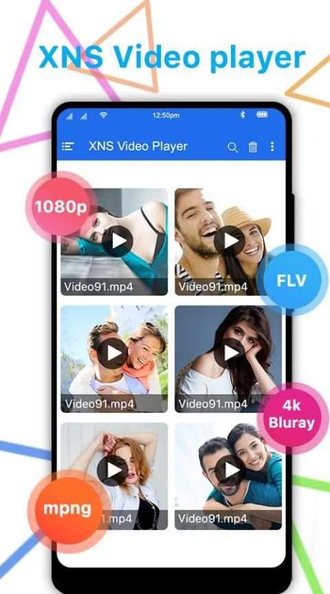 XNS Video Player - X Video Player 2020 स्क्रीनशॉट 2