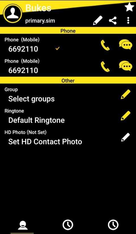 Theme Rocketdial Mixer Yellow screenshot 2