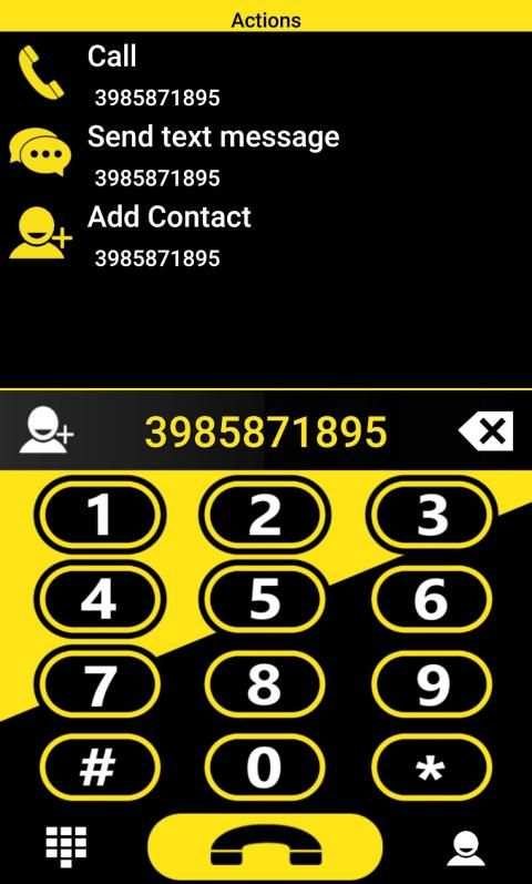 Theme Rocketdial Mixer Yellow screenshot 1