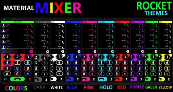 Theme Rocketdial Mixer Yellow screenshot 4