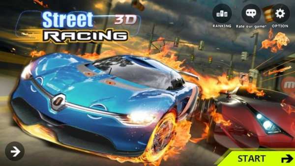 Racing Car City Speed Traffic 3D screenshot 5