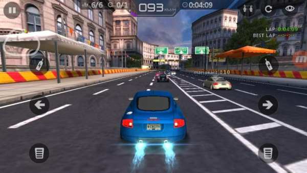 Racing Car City Speed Traffic 3D screenshot 2