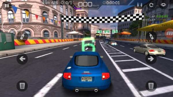 Racing Car City Speed Traffic 3D screenshot 3