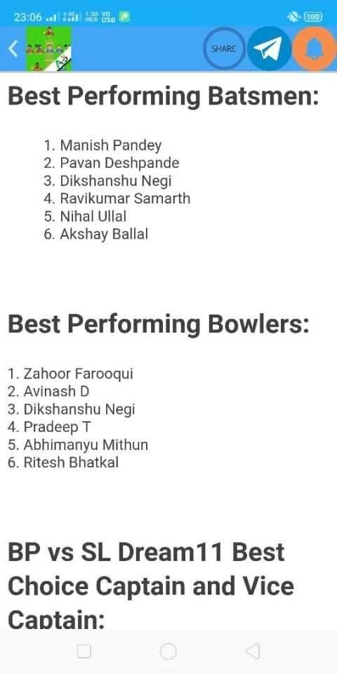 Dream11 Team & Prediction screenshot 1