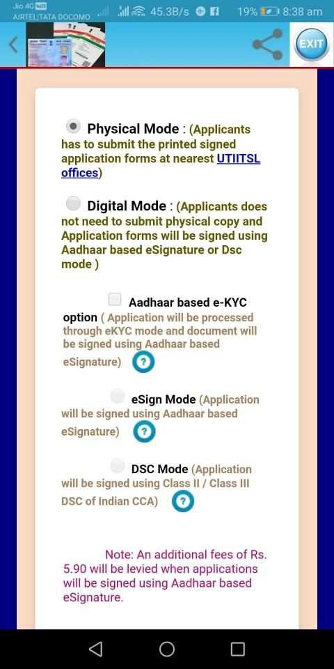 Online Pan & Adhaar स्क्रीनशॉट 4