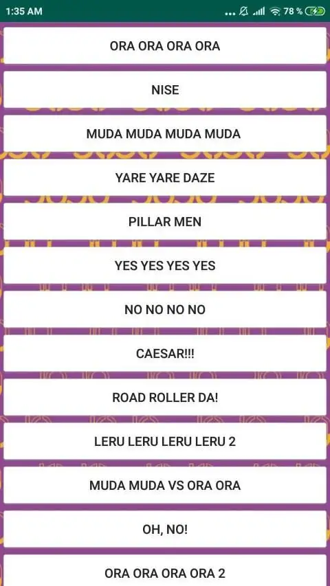 jojo soundboard screenshot 2