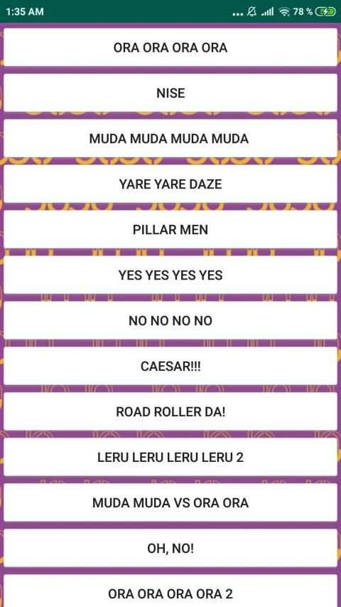 jojo soundboard screenshot 2