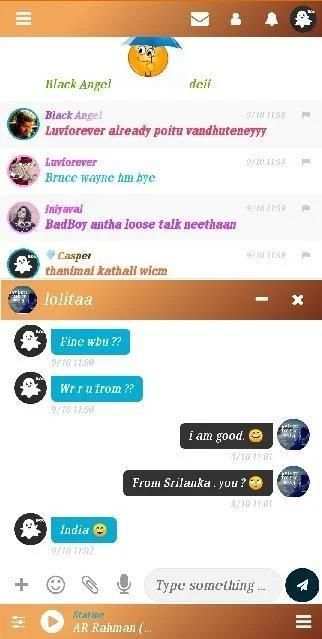 HONEYCHAT - Tamil Chat Room screenshot 2