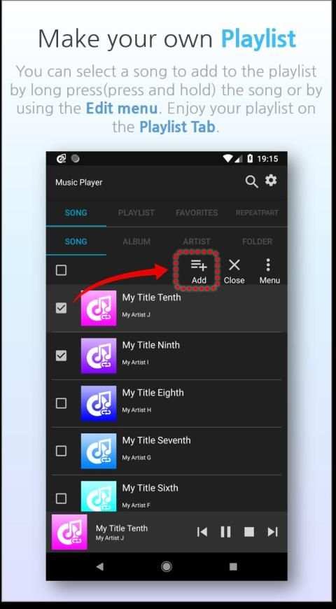 Music Player(AB Repeater) स्क्रीनशॉट 3