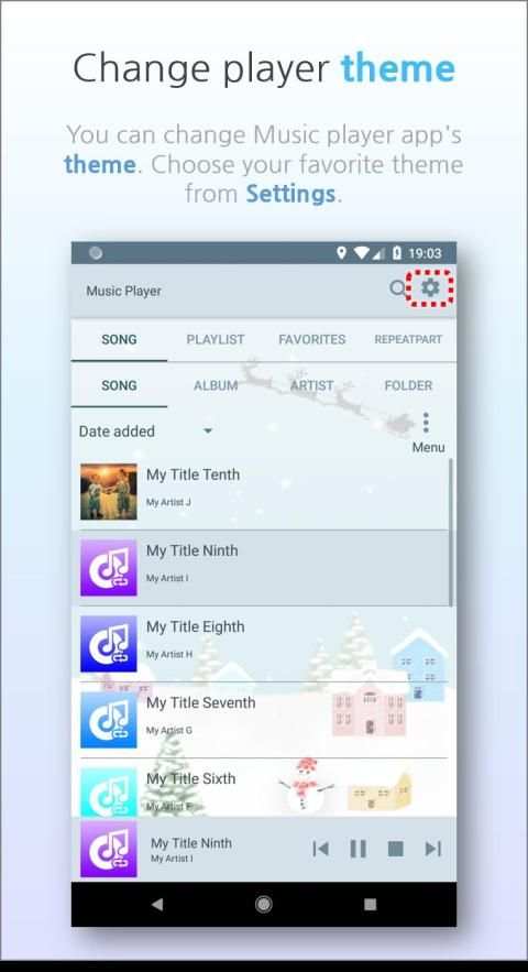 Music Player(AB Repeater) स्क्रीनशॉट 7