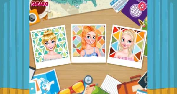 Barbie Fashion Travel Princesses screenshot 5