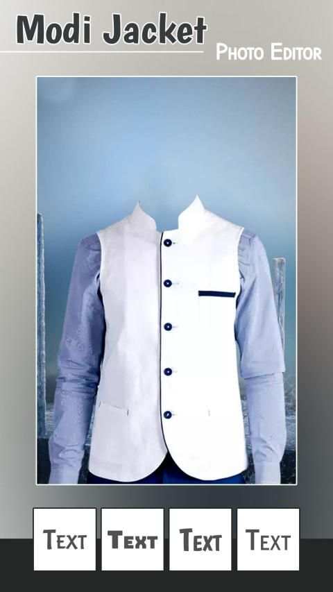Modi Jacket Photo Editor - Photo Suit Editor स्क्रीनशॉट 4