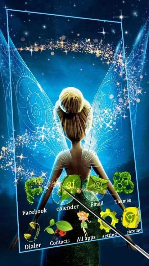 Tema, Wallpaper, ikon Fairy, Tale, Girl screenshot 3