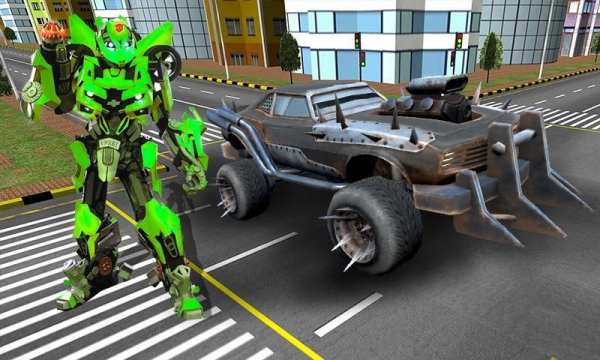 US Army Car Robot Transformation: Robot Fighting स्क्रीनशॉट 6