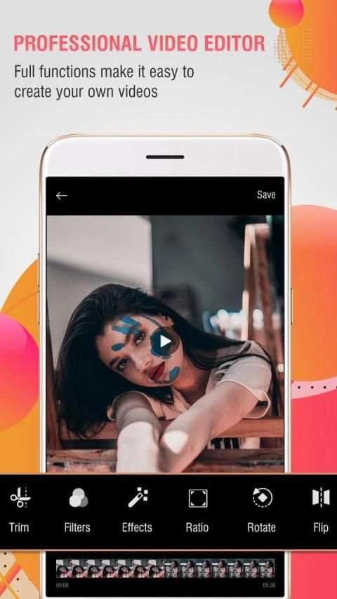 Video Editor – Rotate,Music,Trim Cut, Glitch Video screenshot 7