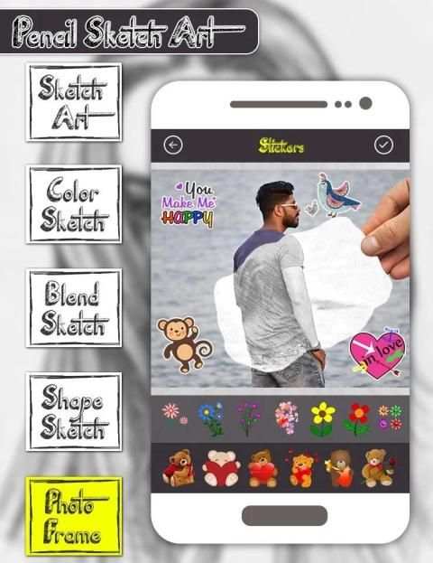 Pencil Sketch Photo Editor screenshot 2