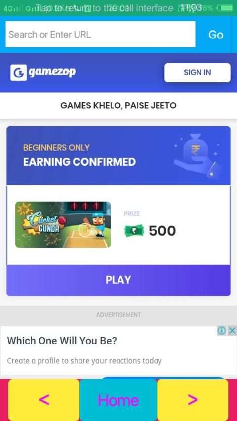 VGMLite : Gaming, Earning & Recharge Browser screenshot 2