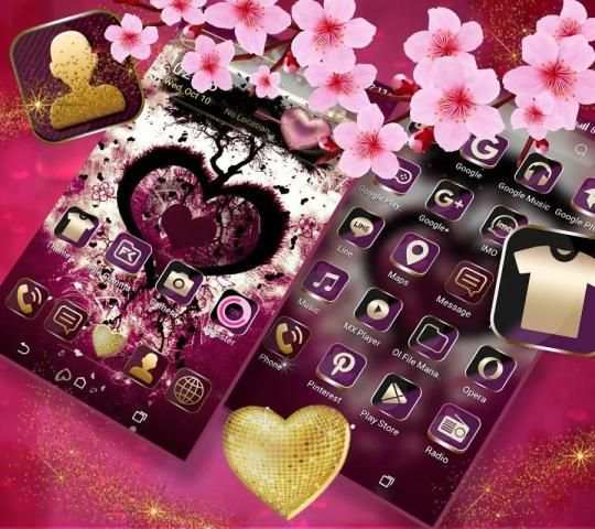 Heart Tree Launcher Theme screenshot 6