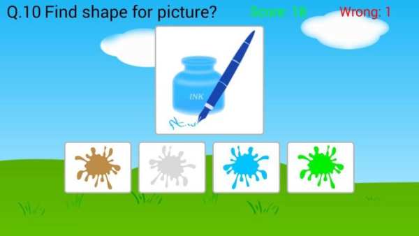 Shapes and Colors screenshot 1