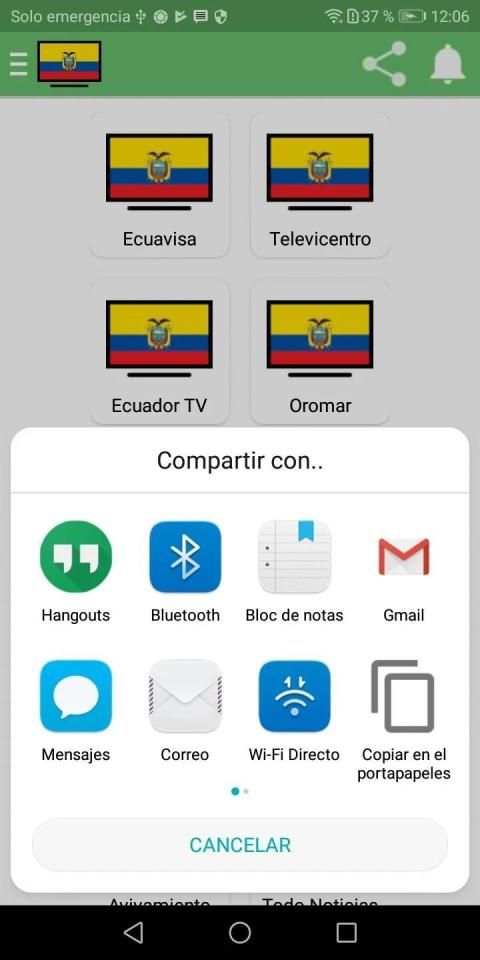 TV ecuador स्क्रीनशॉट 2