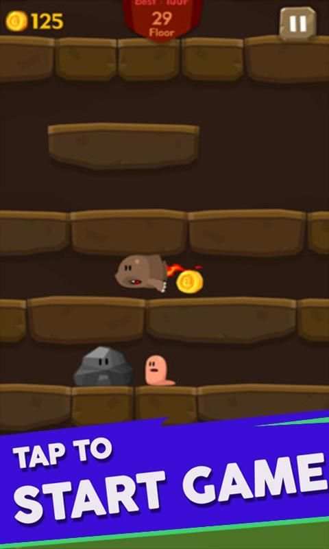 Worm Zone Jump Adventures Game screenshot 2