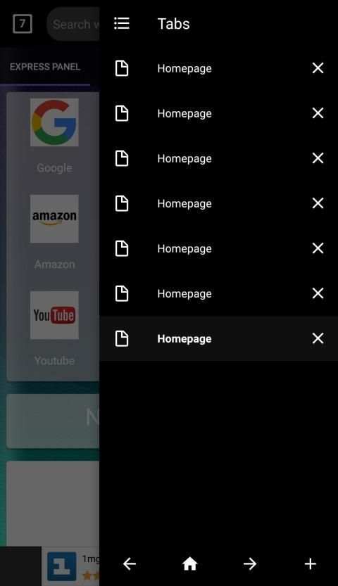 BS Browser screenshot 1