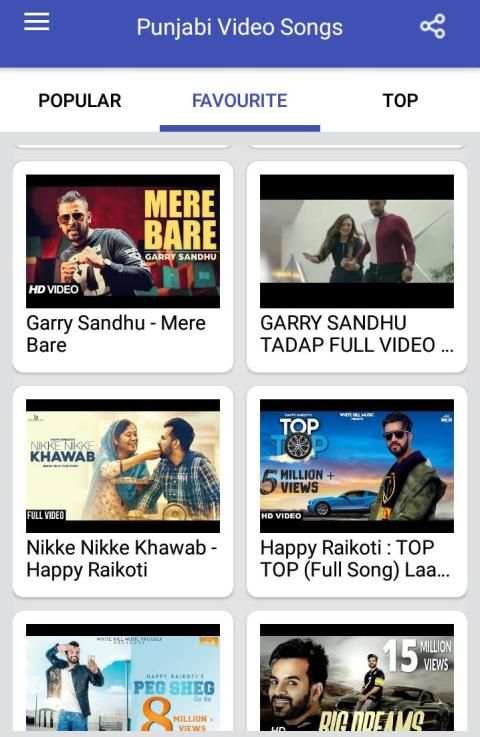 Punjabi Songs - Punjabi Video Songs स्क्रीनशॉट 5