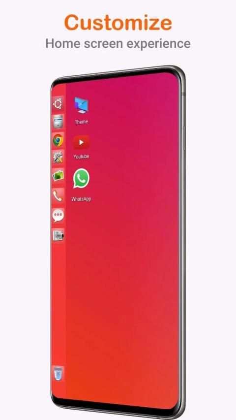 Ubuntu Style Launcher स्क्रीनशॉट 3