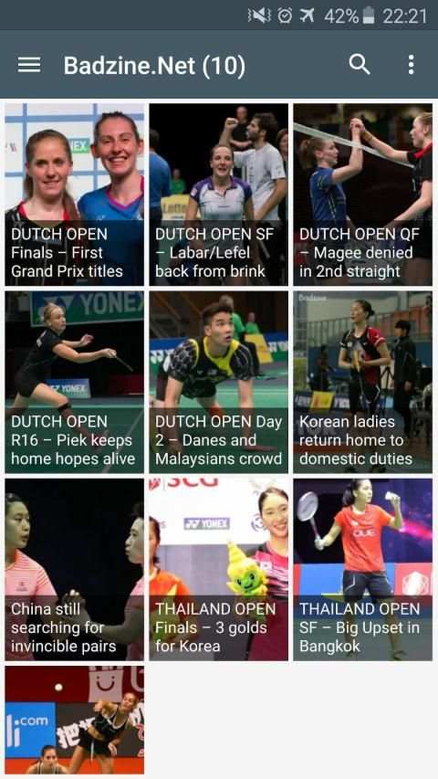 Badminton News screenshot 5