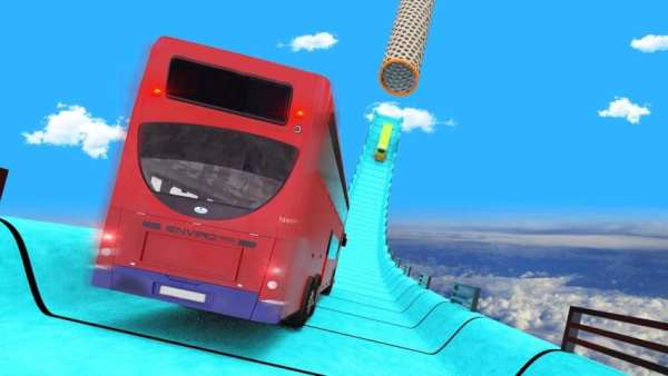 Impossible Bus Jumping: Racing Stunts drive screenshot 2