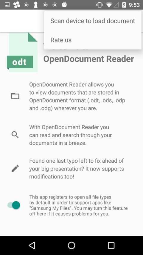 OpenOffice - LibreOffice - OpenDocument Reader screenshot 5