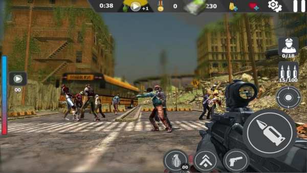 Overkill Dead offline :Unkilled Zombie Shooting screenshot 4