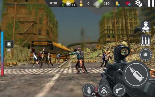 Overkill Dead offline :Unkilled Zombie Shooting screenshot 7