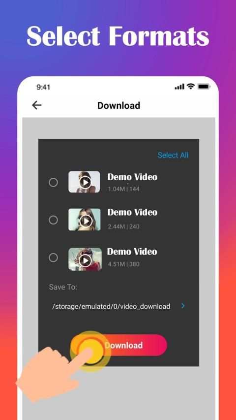 All Video Downloader स्क्रीनशॉट 3