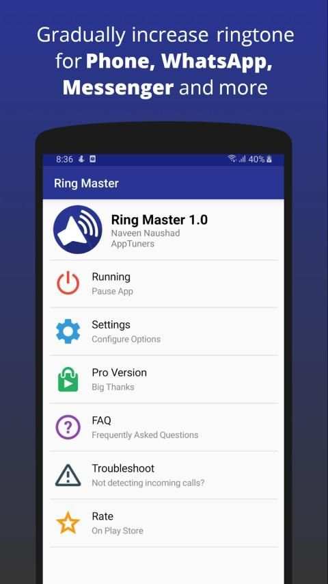 Ring Master - Increasing Ringtone Volume screenshot 5