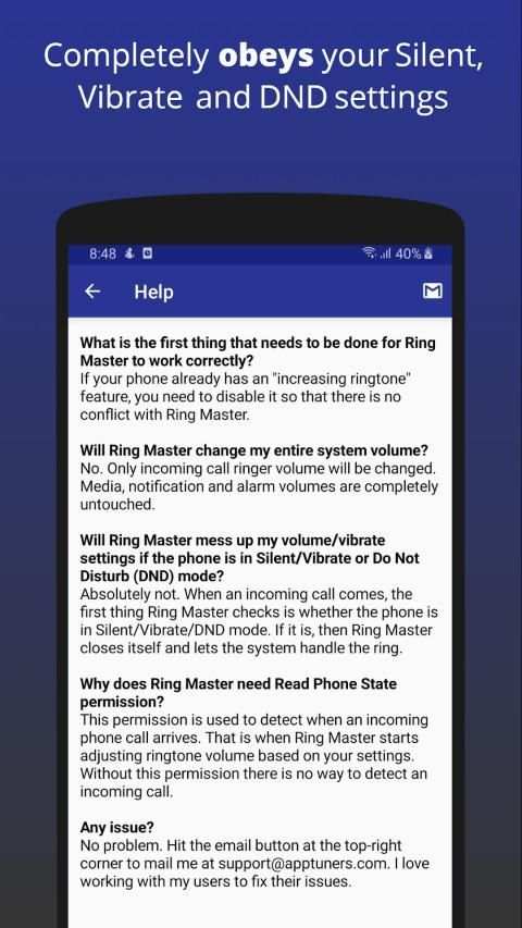 Ring Master - Increasing Ringtone Volume screenshot 1