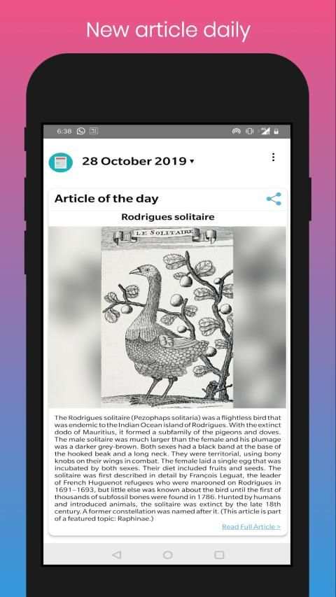 Article Of The Day - Learn Everyday screenshot 7