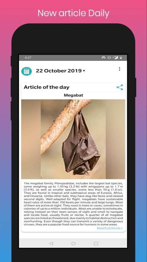 Article Of The Day - Learn Everyday screenshot 4